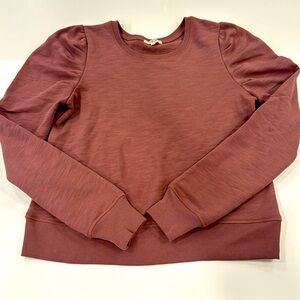 Leallo Puff Sleeve Crew size M